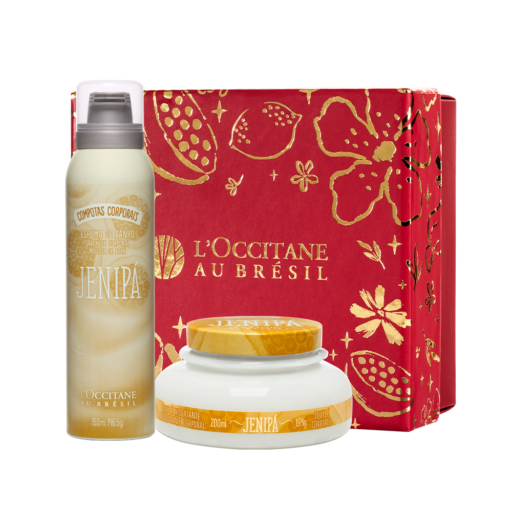 Presente Sensorial Jenipá: Espuma de Banho e Souflé Hidratante, ,  large image number 0